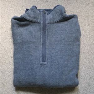 Quarter zip blue Tommy Bahama sweater